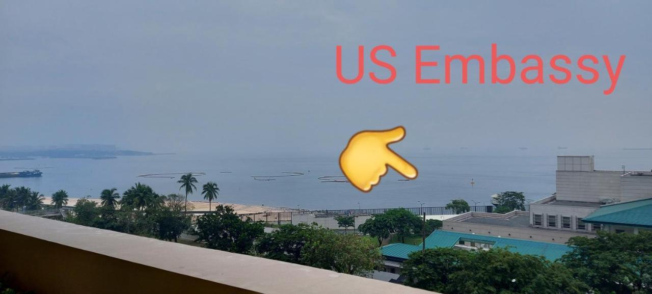 Ferienwohnung Magnificent View Of Manila Bay, Roxas Blvd, Us Embassy Exterior foto